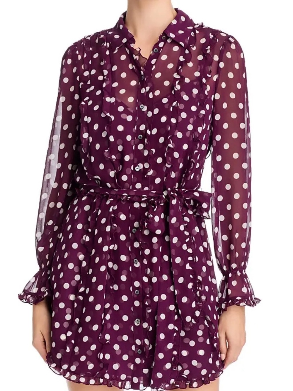 Cinq a Sept Camille Polka Dot Estelle Dress